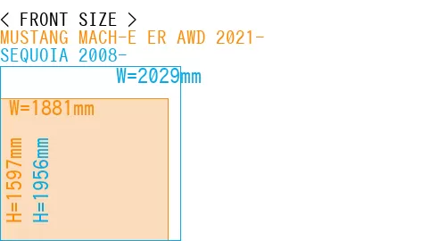 #MUSTANG MACH-E ER AWD 2021- + SEQUOIA 2008-